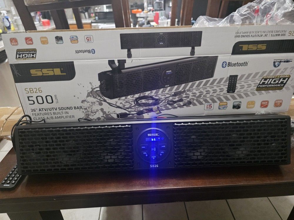 Atv /utv Soundbar