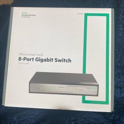 HP OfficeConnect 8-Port Gigabit Switch: