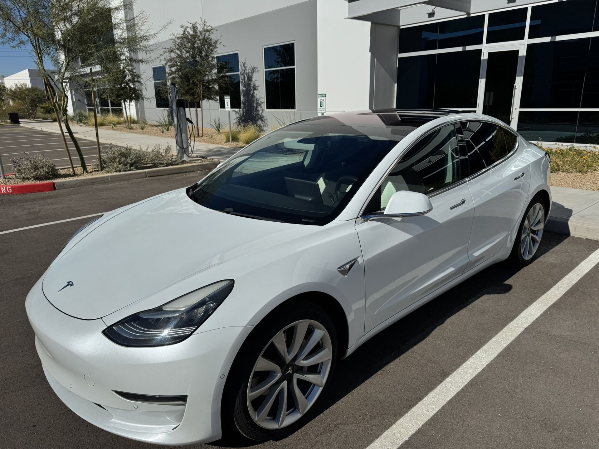 2018 Tesla Model 3 Long Range Still Under Warranty