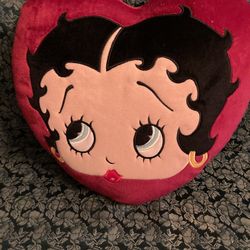 Valentine Betty boop Love Pillow One & Only Never Seen Before