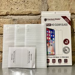 *NEW* 3 Premium Shieldz iPhone XS MAX / 11 PRO MAX HD Clear Glass Screen Protectors