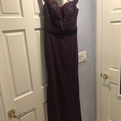 Custom Off-the-Shoulder Dress (Bridesmaid/Homecoming/Prom)