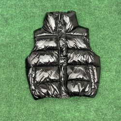 Mono b Black puffer Vest