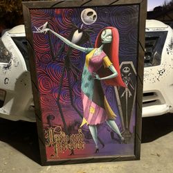 Nightmare Before Christmas And Harley Quinn Frame