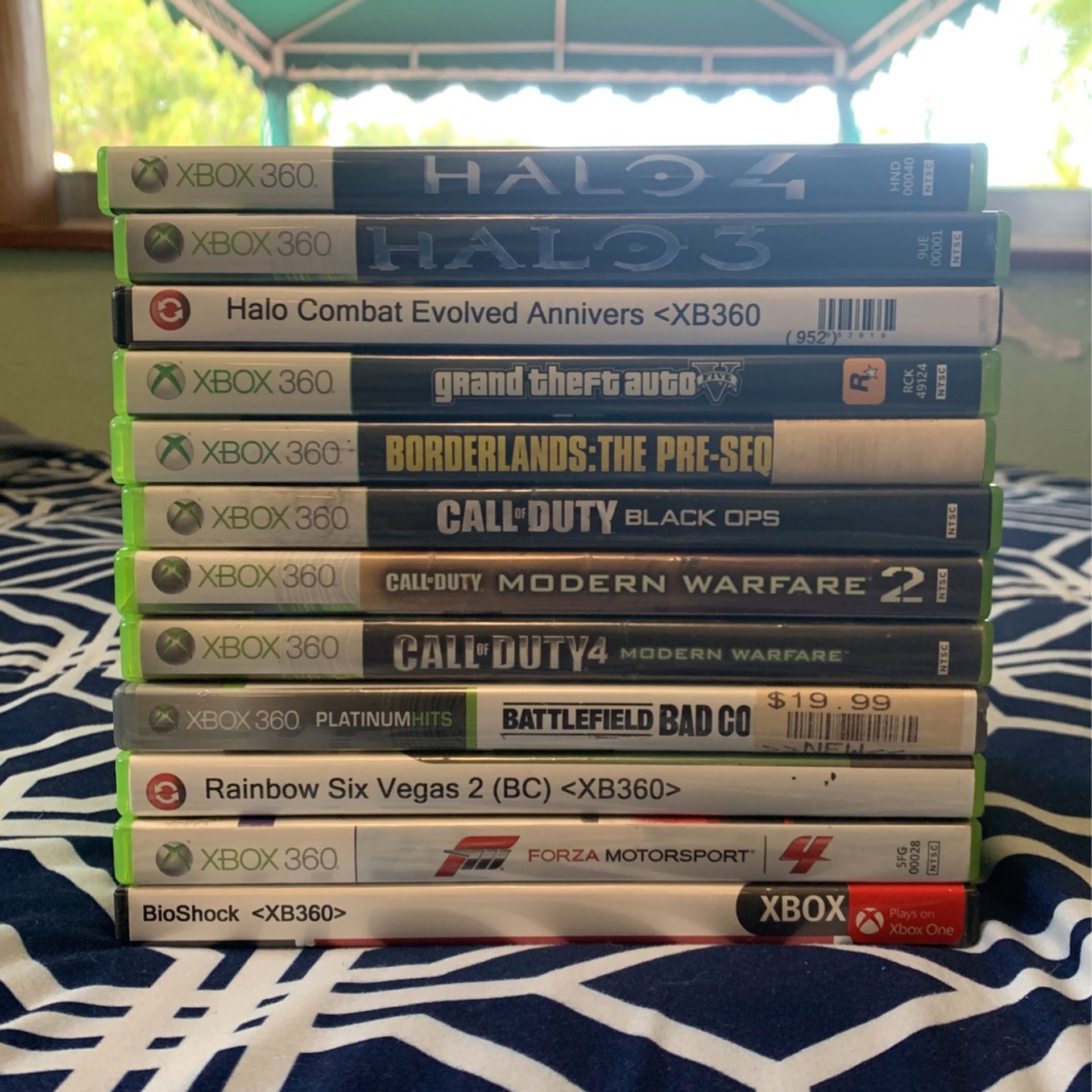 Xbox 360 Games Bundle (10 Games) (Used, All Games Work)
