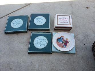 Avon commemorative plates