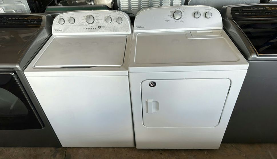 Whirlpool Basic Washer Dryer Set (Top Load Washer & Dryer Set) - Large Capacity, Top Load