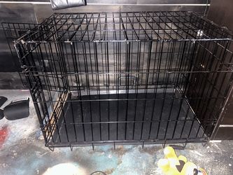 2 dog cages