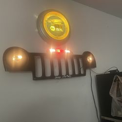Man Cave Jeep Grill
