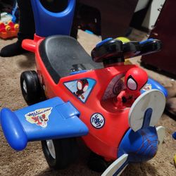 Spiderman Airplane Ride On