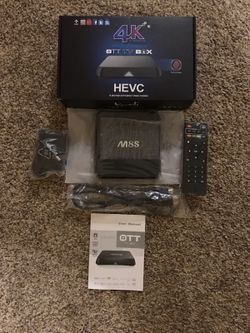 M8S 4K Octa Core Android Box 8GB Storage 2GB RAM