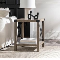 Two Modern Ends Tables