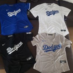 women's gray dodger jersey