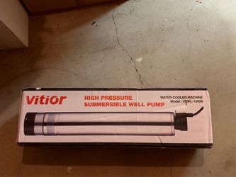 Vitior (Vevor) Submersible Well Pump 2 yr Warranty