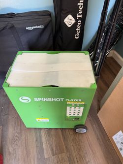 Spinshot Player Tennis Ball Machine – INOP / As-Is – $99
