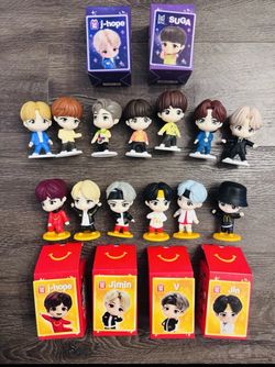 FULL Set Of 7 BTS Tiny Tan Encore Ed McDonald's Happy Meal Toy 2025 8-14 NEW
