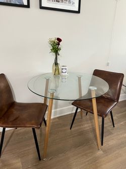 Glass Dining table