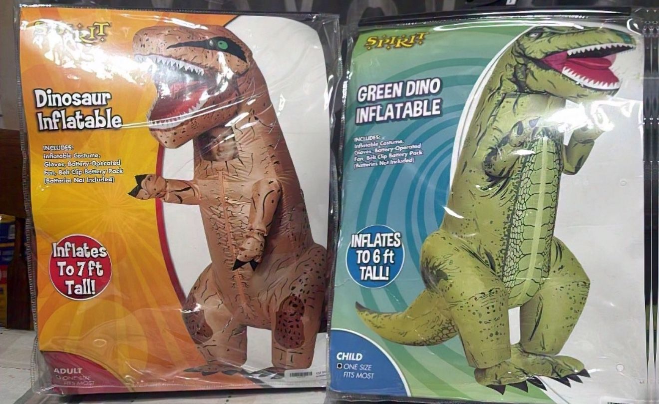 Halloween costumes - INFLATABLE DINOS