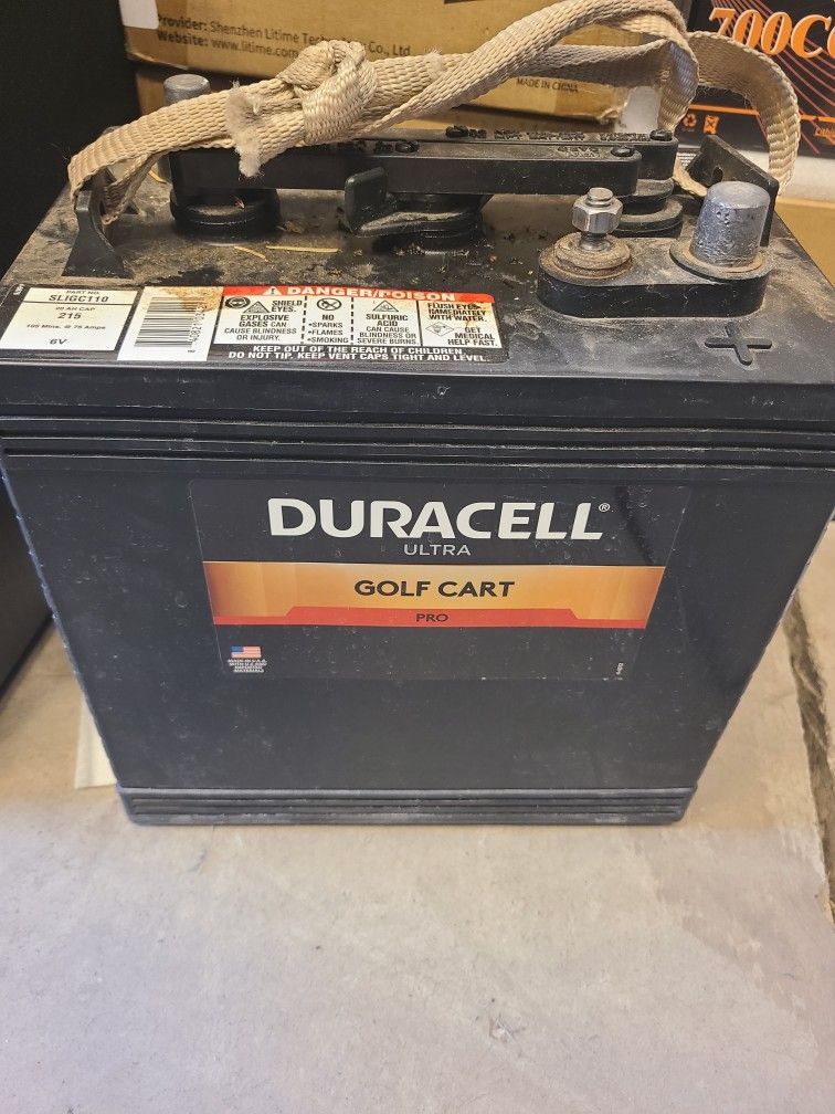 Gold Cart Batteries 6v