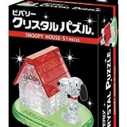 3d crystal snoopy puzzle japanese 