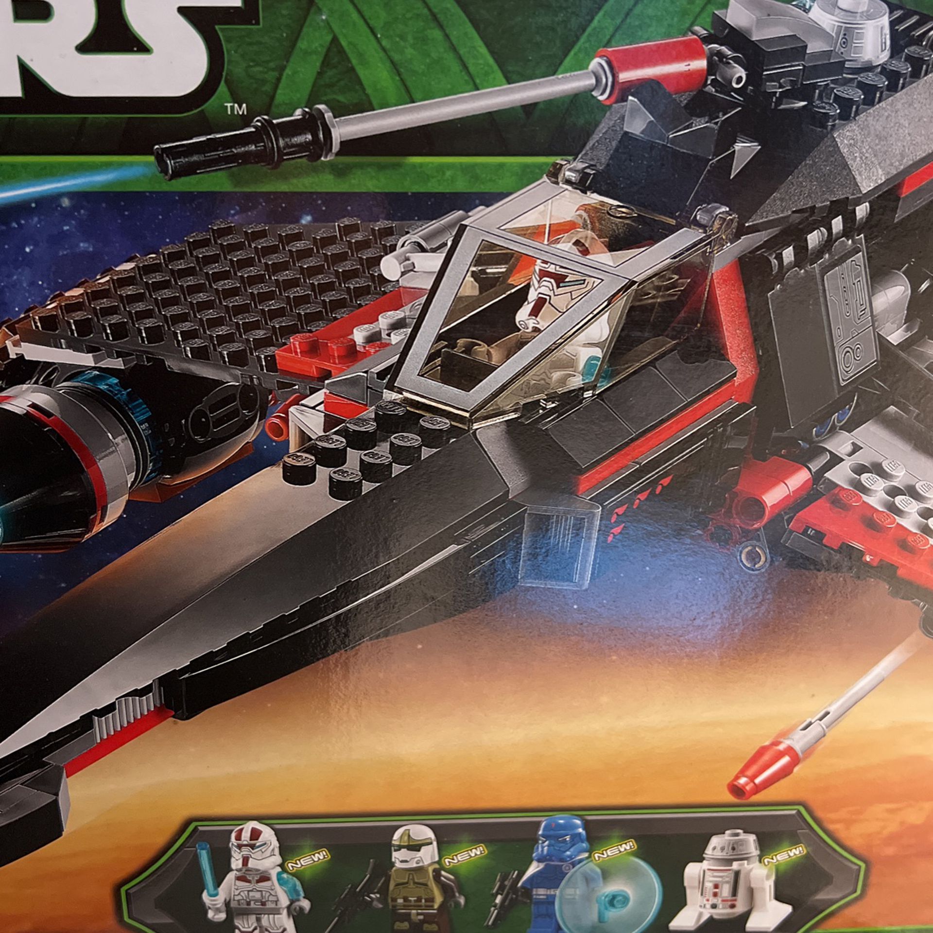 Lego Star Wars 75018 Jerk-14's Stealth Starfighter for Sale in 