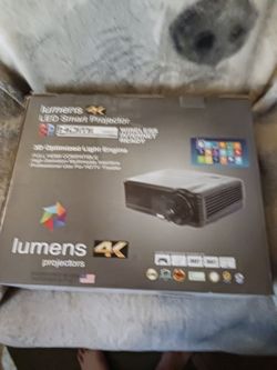 Lumens 4K LED Projector
