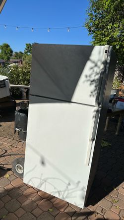 White refrigerator