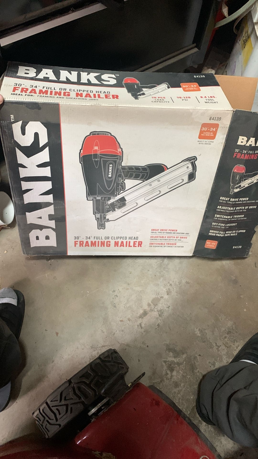 Banks Framing Nailer