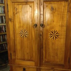 Beautiful armoire for TV/media storage or wardrobe