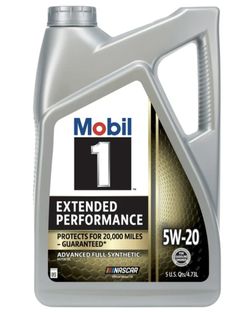 Mobil 1 Motor Oil 5 Quarts 5w-20