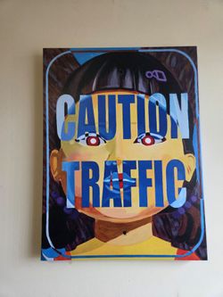 Ashley Hodder Art Print Graffiti Artist Spraypainter Mural Artist 24x18 canvas