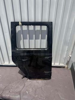2018-2026 Jeep Wrangler Gladiator Rear right door shell black