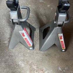 Pittsburgh 3-Ton Heavy Duty Jack Stands - Pair! 