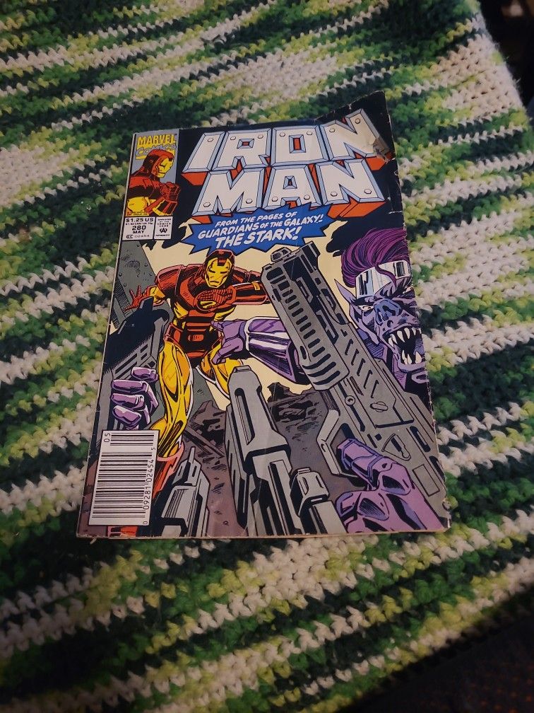 Iron Man Marvel Book