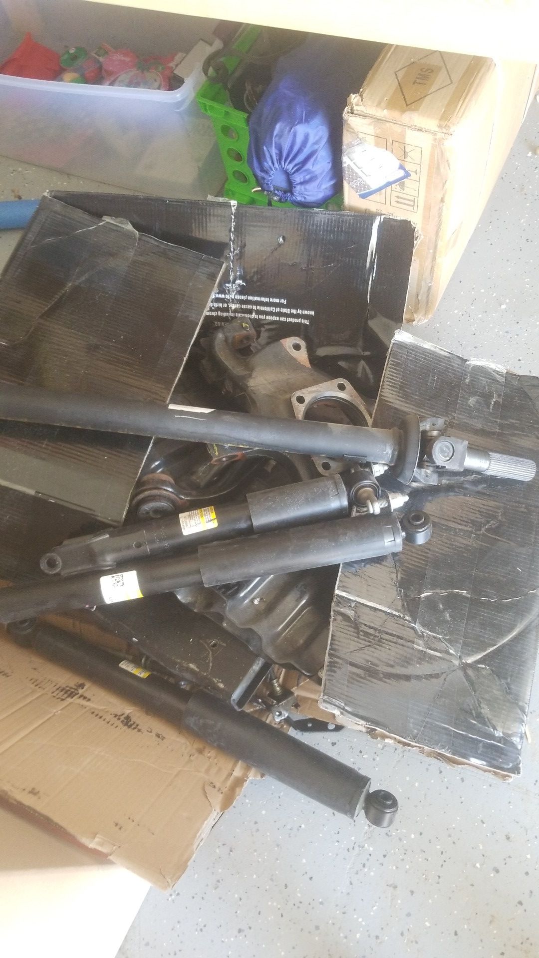 Lift Parts from a 2019 chevy diesel
