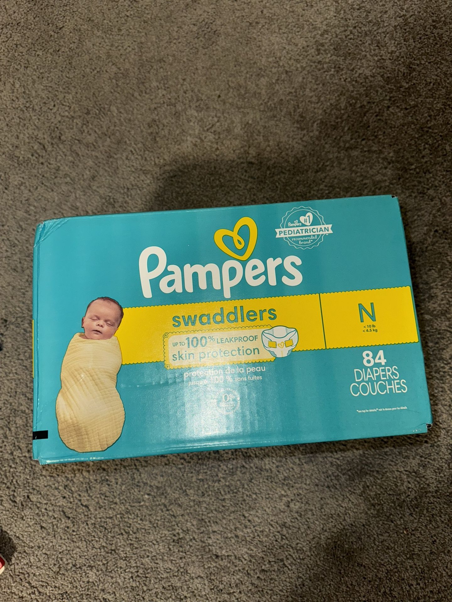 Unopened Newborn Baby Diapers