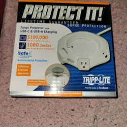 Surge Protector USB C And USB A Charging