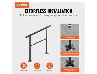 Outdoor Handrail 200LBS