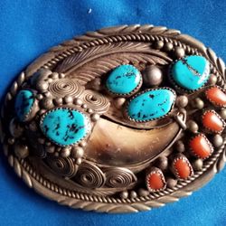 Belt Buckle Turquoise 