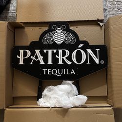 Patron Light up Bar sign