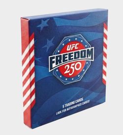 2026 Topps UFC Freedom 250 hobby box