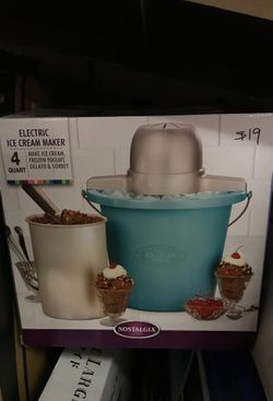 Electric Ice Cream Maker