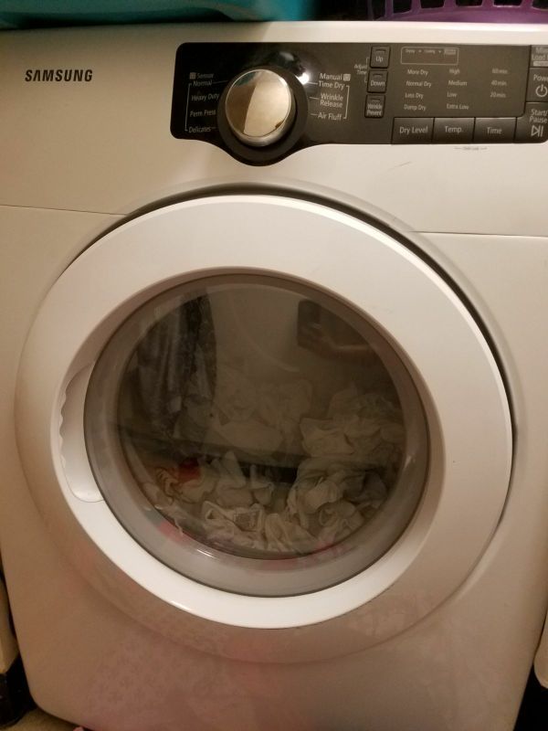 Samsung front loader wash & dryer machine