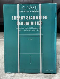 CLEVAST 1,500 Sq. Ft Smart Wi-Fi Dehumidifier With App Energy Star, 22 Pint Dehumidifier With Reusable Air Filter For Basement, Bedrooms, Bathrooms, L