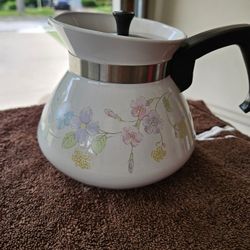 Vintage Corning Ware Tea Pot 
