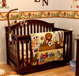 Convertible Crib & Bedroom Set - Crib, Full Bed, Dresser & Nightstand