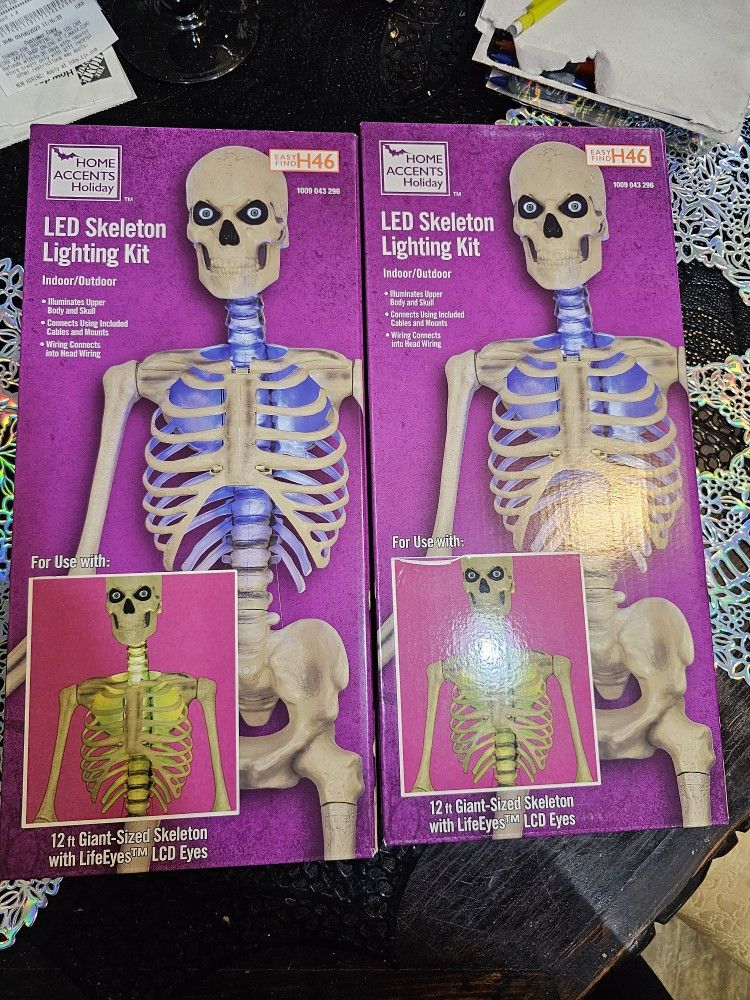 12 Ft Skellington Light Kits