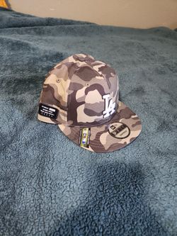 Dodgers military cap.
Arm forces collection
