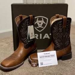 Ariat Sport Western Wide Square Toe Mens 11D