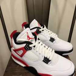 Men's Air Jordan 4 “Red Cement” Basketball Shoe B-GRADE DH6927-161 Size 11